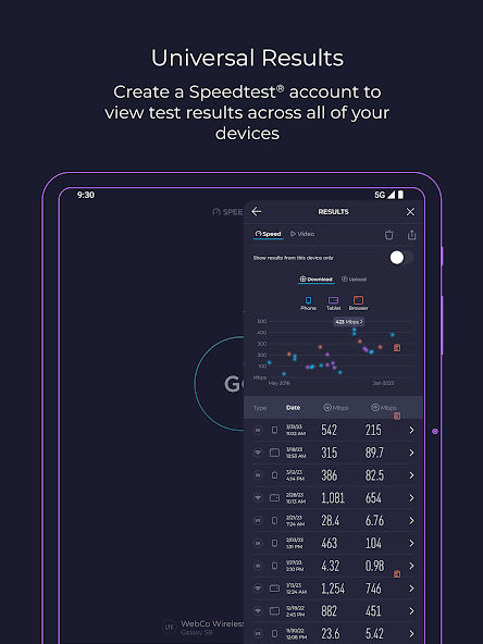 speed测速android下载效果预览图